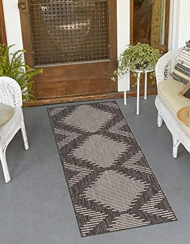 Unique Loom Outdoor Modern Tambor Runner Area Rug 2' x 4': $38.99 Unique Loom Outdoor Modern Tambor Runner Area Rug 2' x 4': $38.99