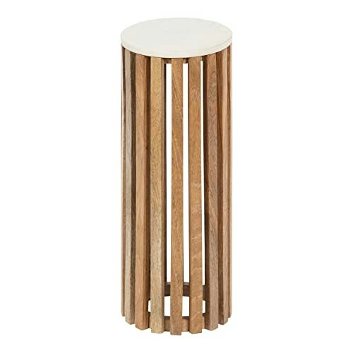Kate and Laurel Paynter 9" x 24" Marble Drink Table: $107.99 Kate and Laurel Paynter 9" x 24" Marble Drink Table: $107.99