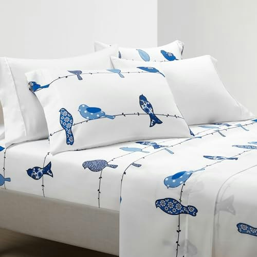 Lush Decor Rowley Birds Queen Sheet Set 6-Piece: $43.99 Lush Decor Rowley Birds Queen Sheet Set 6-Piece: $43.99