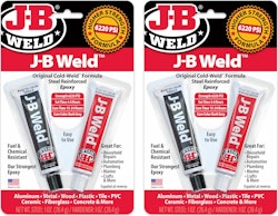 J-B Weld Original Steel Reinforced Epoxy 2-Pack for $10 + free shipping w/ Prime