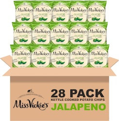 Miss Vickie's Kettle Cooked Jalapeno Chips 28-Pack for $12 w/ Sub & Save + free shipping w/ Prime