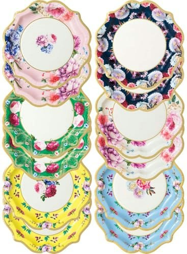 Talking Tables Vintage Floral Paper Plates 12-Pack: $6.09 Talking Tables Vintage Floral Paper Plates 12-Pack: $6.09
