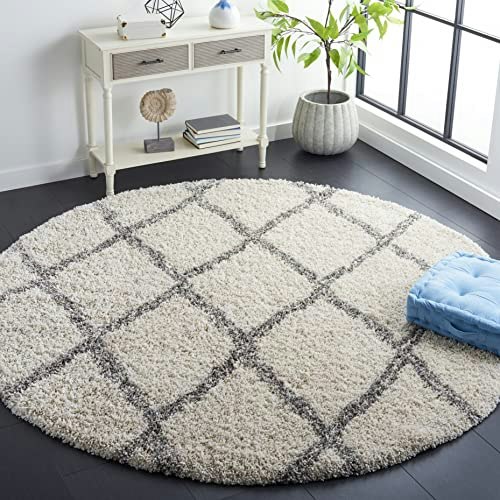 Safavieh Hudson Shag Moroccan Diamond 7-Foot Round Rug: $146.99 Safavieh Hudson Shag Moroccan Diamond 7-Foot Round Rug: $146.99