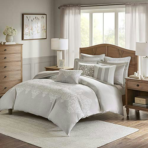 Madison Park Signature Queen 9-Piece Damask Comforter Set: $180.99 Madison Park Signature Queen 9-Piece Damask Comforter Set: $180.99