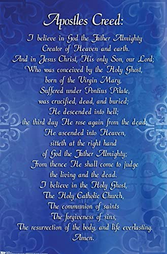 Trends International The Apostle's Creed Wall Poster: $19.99 Trends International The Apostle's Creed Wall Poster: $19.99
