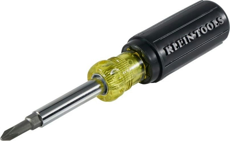 Klein Tools 5-in-1 Multi-Bit Screwdriver & Nut Driver: $11 Klein Tools 5-in-1 Multi-Bit Screwdriver & Nut Driver: $11
