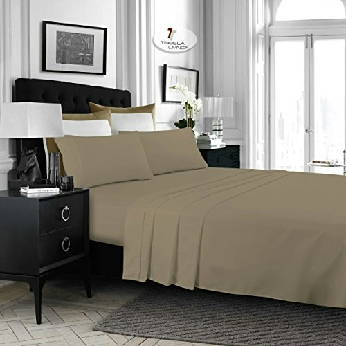 Tribeca Living Twin XL Microfiber Sheet Set 3-Piece: $12.81 Tribeca Living Twin XL Microfiber Sheet Set 3-Piece: $12.81