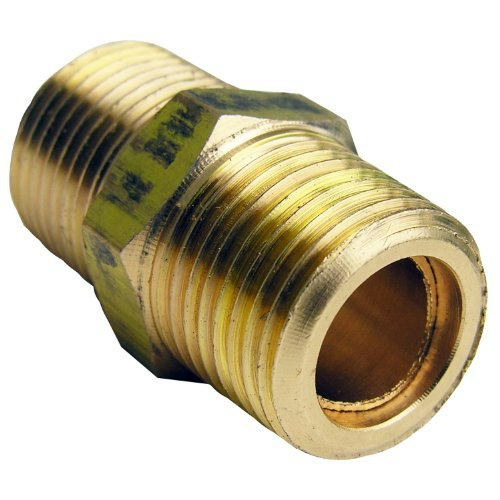 Lasco 3/8-Inch Male Pipe Thread Brass Hex Nipple: $8.96 Lasco 3/8-Inch Male Pipe Thread Brass Hex Nipple: $8.96