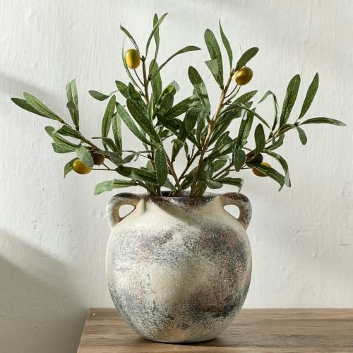 Porcer 5.8-Inch Antique Ceramic Terracotta Vase: $24.99 Porcer 5.8-Inch Antique Ceramic Terracotta Vase: $24.99