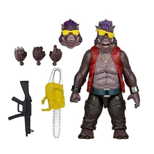 McFarlane Toys Teenage Mutant Ninja Turtles Bebop 5-inch Action Figure with Comic: $14