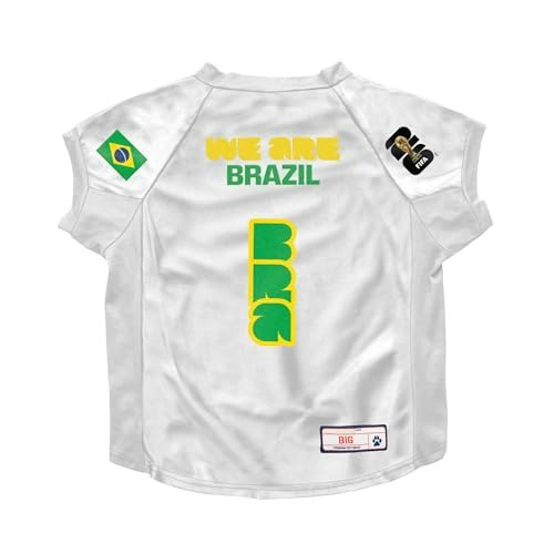 Littlearth Brazil FIFA World Cup 2026 Pet Jersey: $22.39 Littlearth Brazil FIFA World Cup 2026 Pet Jersey: $22.39