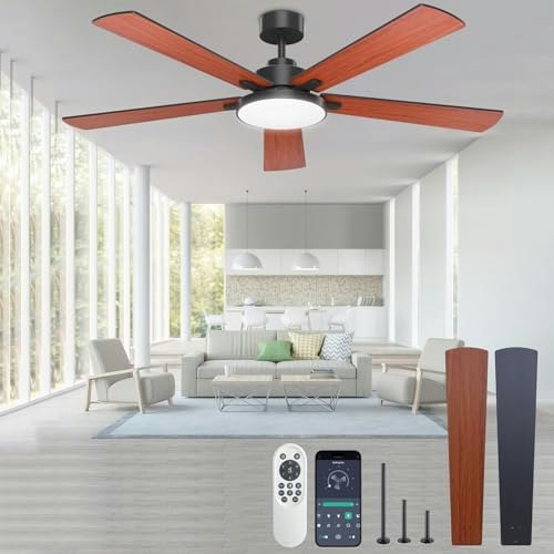 DiamondForge 62-inch Indoor/Outdoor Ceiling Fan with Light and Remote: $69.52