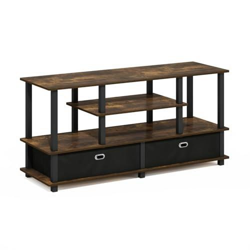 Furinno Jaya 4-Tier 55-Inch TV Stand: $58.08