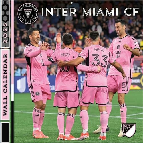 Turner Sports Inter Miami FC 2025 12x12 Wall Calendar: $15.81 Turner Sports Inter Miami FC 2025 12x12 Wall Calendar: $15.81