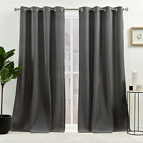 Nicole Miller Sawyer Cotton Blend Grommet Curtain Panels 2-Pack: $17.85 Nicole Miller Sawyer Cotton Blend Grommet Curtain Panels 2-Pack: $17.85