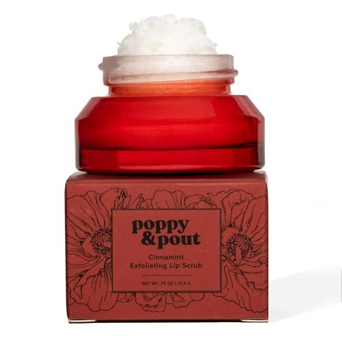 Poppy & Pout Natural Cinnamint Lip Scrub: $14.95 Poppy & Pout Natural Cinnamint Lip Scrub: $14.95