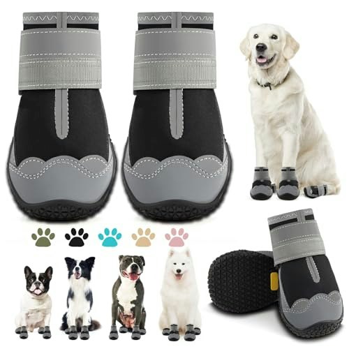 Dog Paw Protection Boots: $29.99