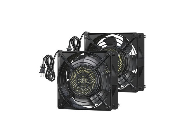 Dewenwils 120mm 120V AC Waterproof Exhaust Fan 2-Pack: $68.39