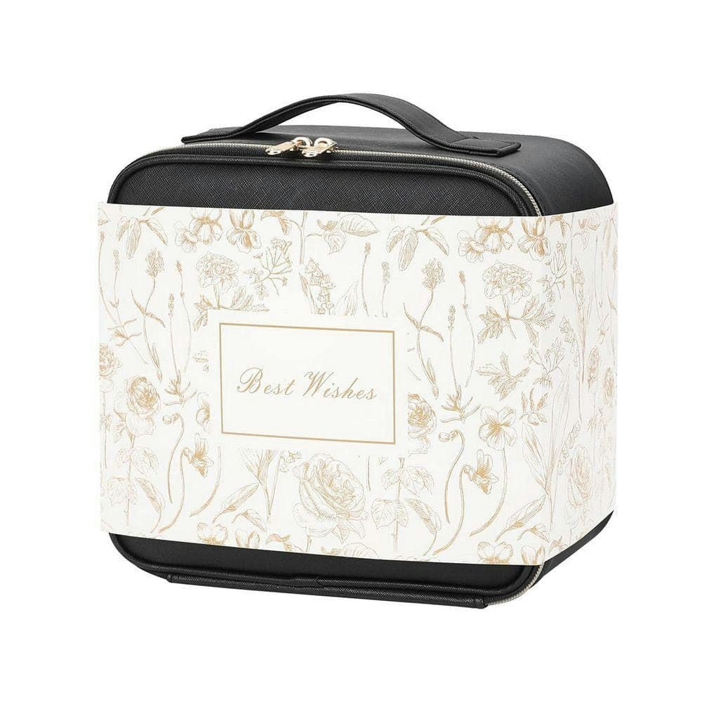 Makeup Toiletry Bag with LED Mirror: $61.32