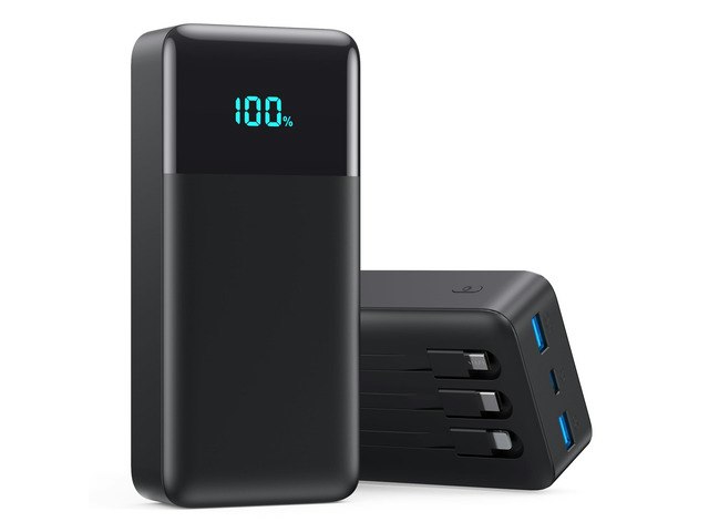 50,800mAh Portable Power Bank with 3 Built-in Cables: $72.65 50,800mAh Portable Power Bank with 3 Built-in Cables: $72.65