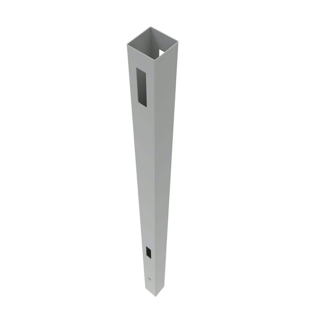 5-inch x 5-inch x 108-inch Gray Vinyl Horizontal Fence Line Post: $65.35 5-inch x 5-inch x 108-inch Gray Vinyl Horizontal Fence Line Post: $65.35