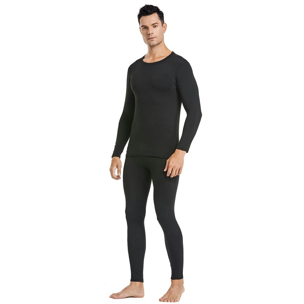 HeroBiker Men's Fleece Lined Thermal Base Layer Set: $17.09 HeroBiker Men's Fleece Lined Thermal Base Layer Set: $17.09