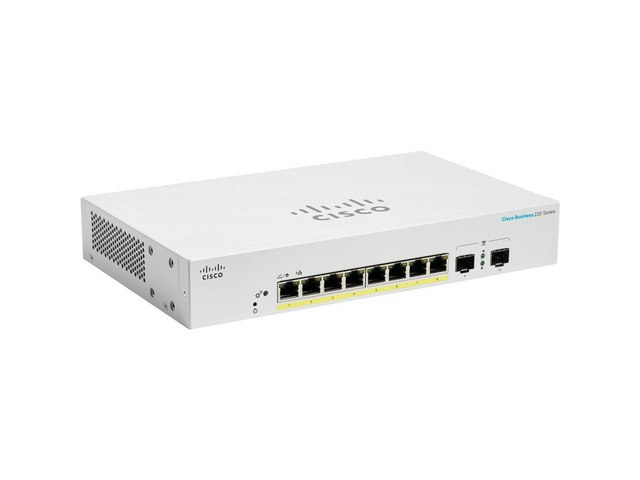 Cisco Business CBS220-8P-E-2G 8-Port Gigabit Ethernet Switch: $206.81