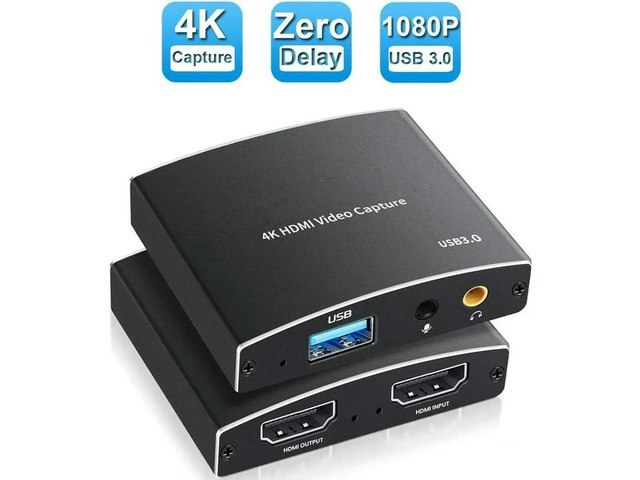 4K60 HDMI Video Capture Card with Loop-Out: $39.39 4K60 HDMI Video Capture Card with Loop-Out: $39.39
