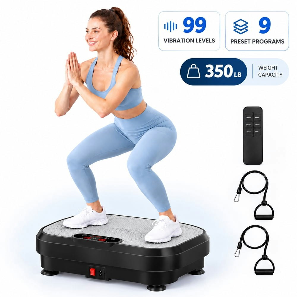 Patbrela Vibration Plate Exercise Machine: $59.99 Patbrela Vibration Plate Exercise Machine: $59.99
