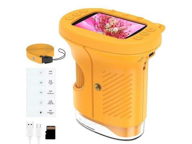 Kids 1,000x Digital Microscope with 8GB SD Card: $44.99 Kids 1,000x Digital Microscope with 8GB SD Card: $44.99