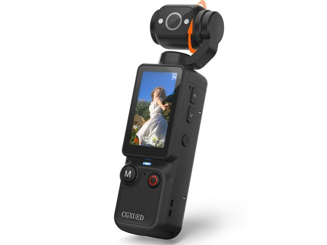 Portable Vlogging Camcorder with 180-Degree Rotating Lens: $53.99 Portable Vlogging Camcorder with 180-Degree Rotating Lens: $53.99