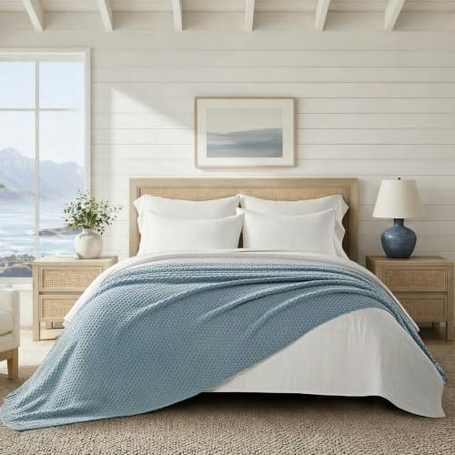 Evergracehome 108" x 92" Chunky Chenille Knit Throw Blanket: $76.49 Evergracehome 108" x 92" Chunky Chenille Knit Throw Blanket: $76.49