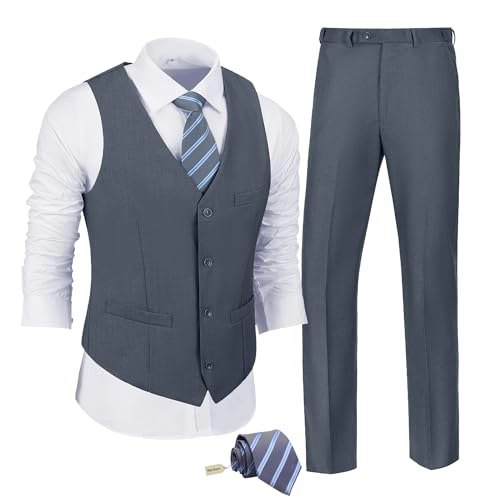 Men's Slim Fit 2-Piece Solid Suit Set with Tie: $46.37 Men's Slim Fit 2-Piece Solid Suit Set with Tie: $46.37