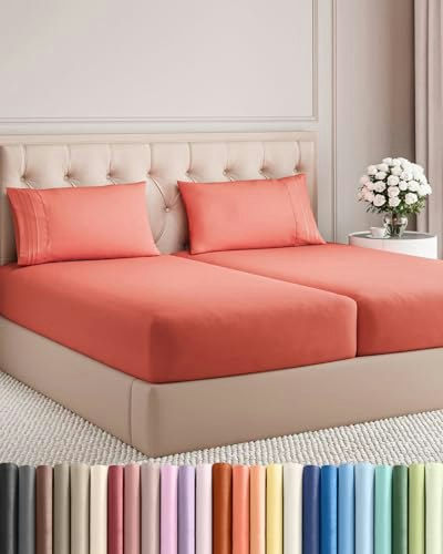 Split King 5-Piece Sheet Set: $42.49 Split King 5-Piece Sheet Set: $42.49