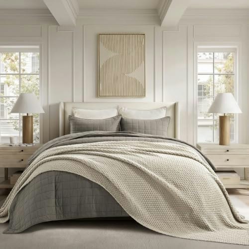 Evergracehome 108" x 92" Chunky Chenille Knit Throw Blanket: $76.49 Evergracehome 108" x 92" Chunky Chenille Knit Throw Blanket: $76.49