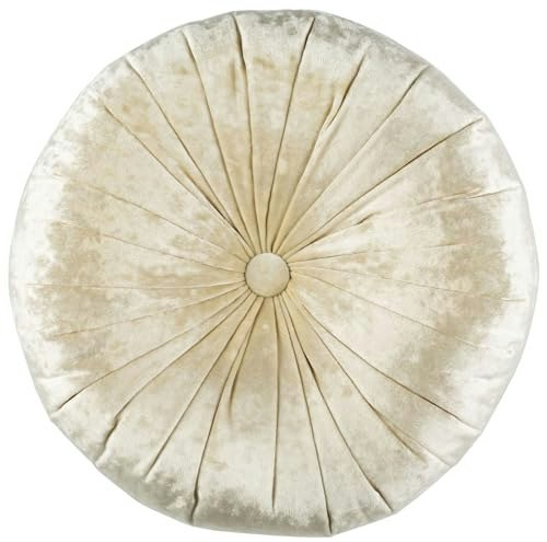 Safavieh Caramia 15-inch Round Decorative Pillow: $22.84 Safavieh Caramia 15-inch Round Decorative Pillow: $22.84