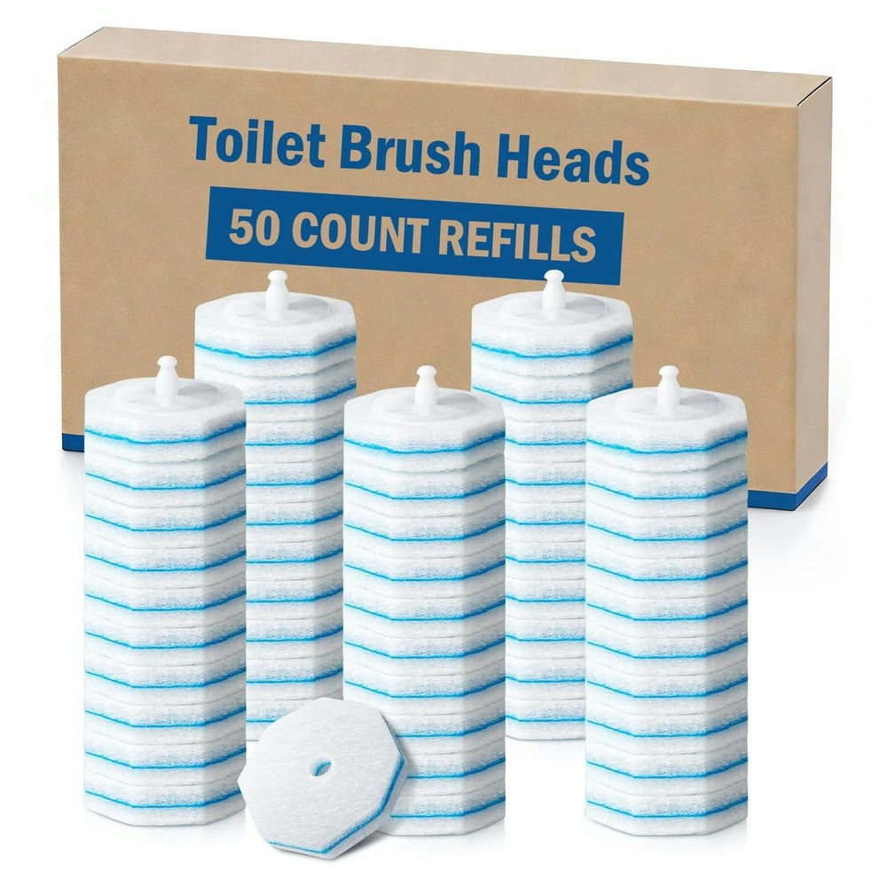 Rinima Disposable Toilet Brush Refills 50-Pack: $16.99 Rinima Disposable Toilet Brush Refills 50-Pack: $16.99