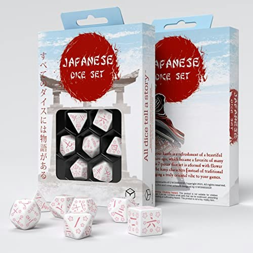 Q-Workshop Japanese Cherry Blossom Dice Set: $18.09 Q-Workshop Japanese Cherry Blossom Dice Set: $18.09