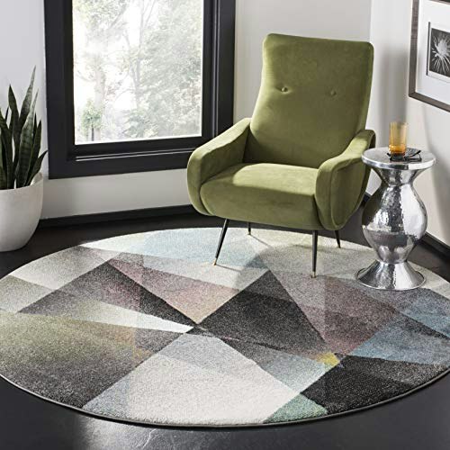 Safavieh Porcello 6'7" Round Modern Abstract Area Rug: $109.99 Safavieh Porcello 6'7" Round Modern Abstract Area Rug: $109.99