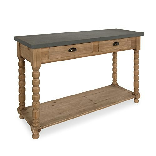 Kate and Laurel Rutledge Two-Drawer Farmhouse Console Table: $199.99