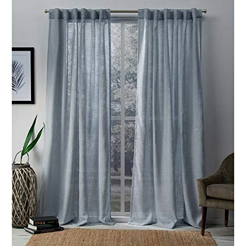 Exclusive Home Curtains Bella Hidden Tab Window Curtain Panel 2-Pack: $24.99 Exclusive Home Curtains Bella Hidden Tab Window Curtain Panel 2-Pack: $24.99