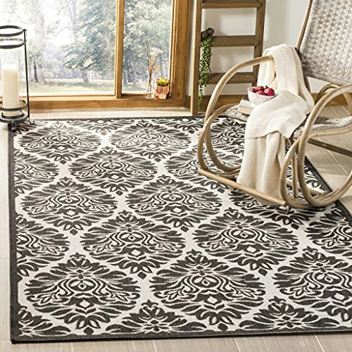 Safavieh Linden Collection 5'3" x 7'6" Washable Outdoor Rug: $54.99 Safavieh Linden Collection 5'3" x 7'6" Washable Outdoor Rug: $54.99