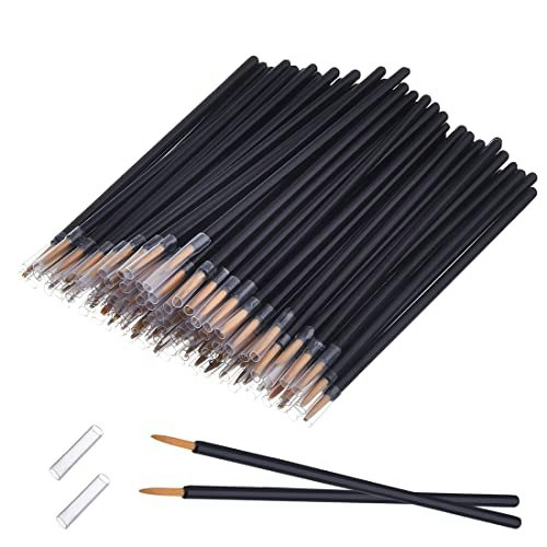 Eboot Disposable Eyeliner and Eyelash Brush 100-Pack: $6.98