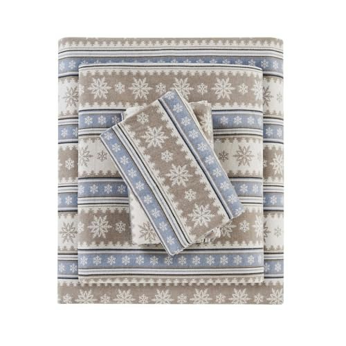 Woolrich Cottage Charms Cotton Flannel Queen Sheet Set 4-Piece: $33.99