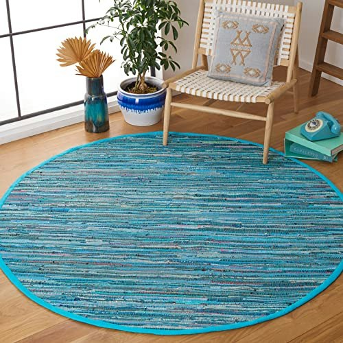 Safavieh 8-Foot Round Handmade Cotton Area Rug: $85.33 Safavieh 8-Foot Round Handmade Cotton Area Rug: $85.33