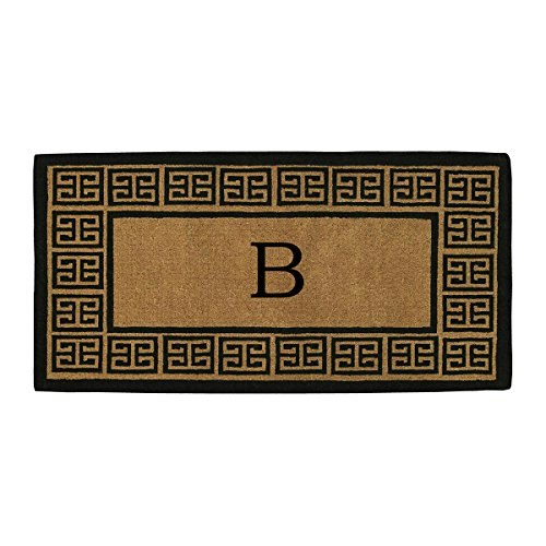 Calloway Mills The Grecian 3'x6' Extra-Thick Monogrammed Doormat: $82.99 Calloway Mills The Grecian 3'x6' Extra-Thick Monogrammed Doormat: $82.99