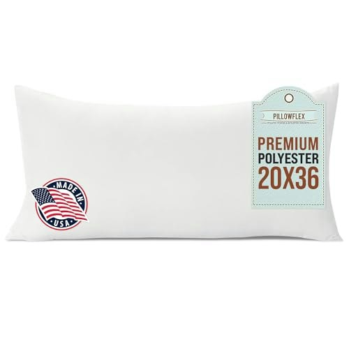 Pillowflex 20x36-inch Polyester Pillow Insert: $38.63 Pillowflex 20x36-inch Polyester Pillow Insert: $38.63