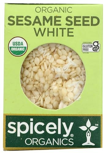 Spicely Organic White Sesame Seeds 0.45-oz.: $5.89 Spicely Organic White Sesame Seeds 0.45-oz.: $5.89