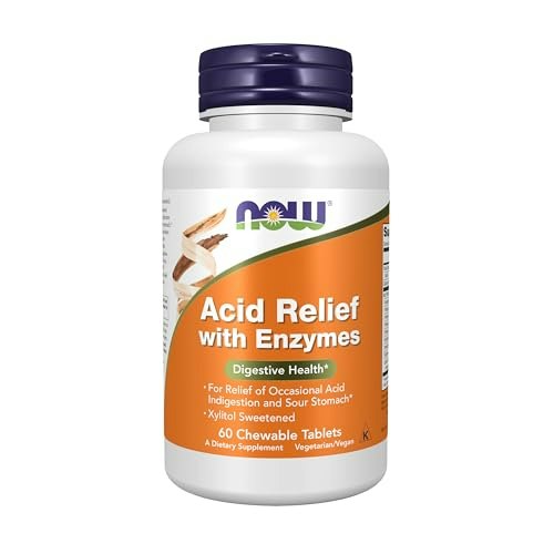Now Supplements Acid Relief with Enzymes 60-Count Chewables: $7.78 Now Supplements Acid Relief with Enzymes 60-Count Chewables: $7.78