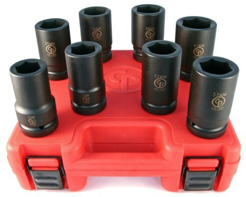 Chicago Pneumatic 1-Inch Drive 8-Piece Deep Metric 6-Point Impact Socket Set: $69.98 Chicago Pneumatic 1-Inch Drive 8-Piece Deep Metric 6-Point Impact Socket Set: $69.98